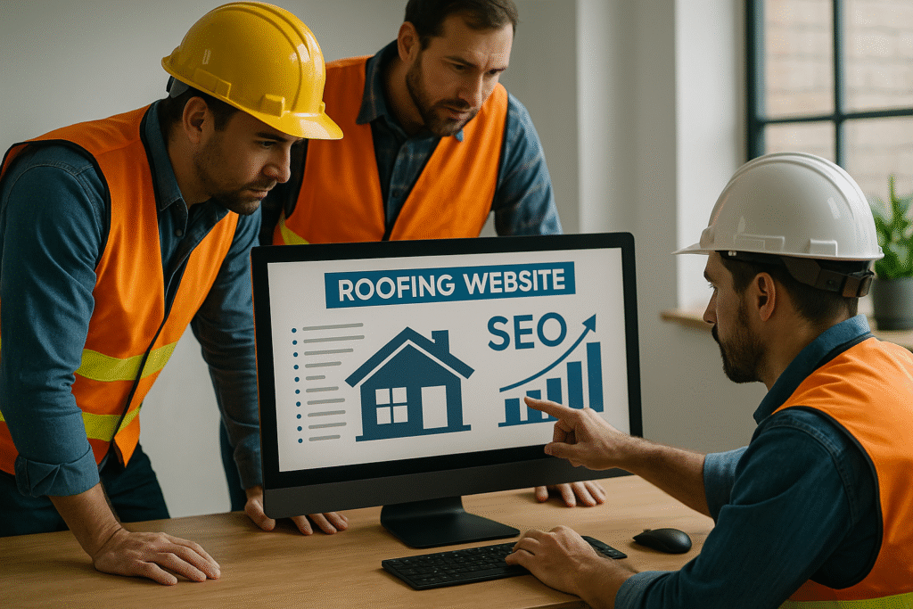 Roofing Website SEO – Design & Digital Marketing Services for Roofers
offered at Blue Collar Dreams.